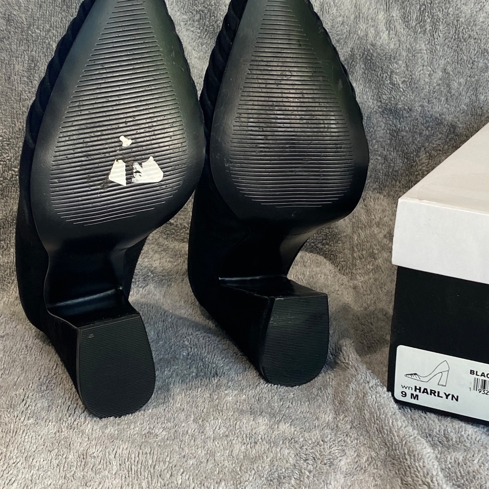 Nine West Suede Block Heels - Picture 4 of 5